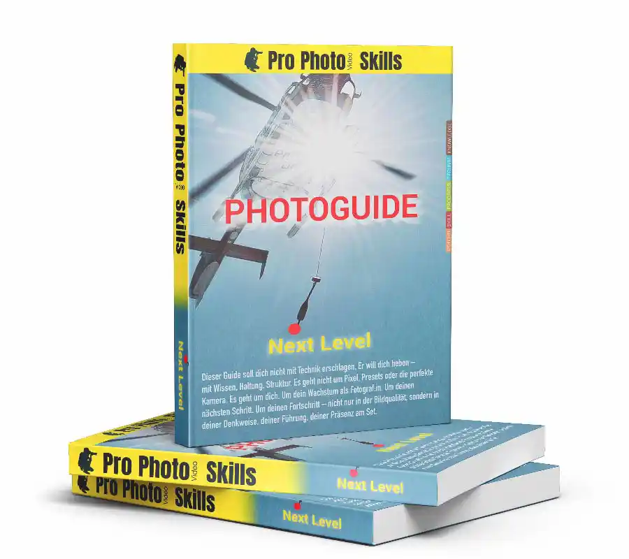ProPhotoSkills Photoguide Next Level – strategischer Guide für professionelle Fotografie, Bildwirkung und Set-Führung