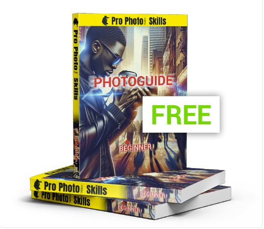 Kostenloser Photoguide für Einsteiger von ProPhotoSkills mit Fokus auf Fotografie Grundlagen