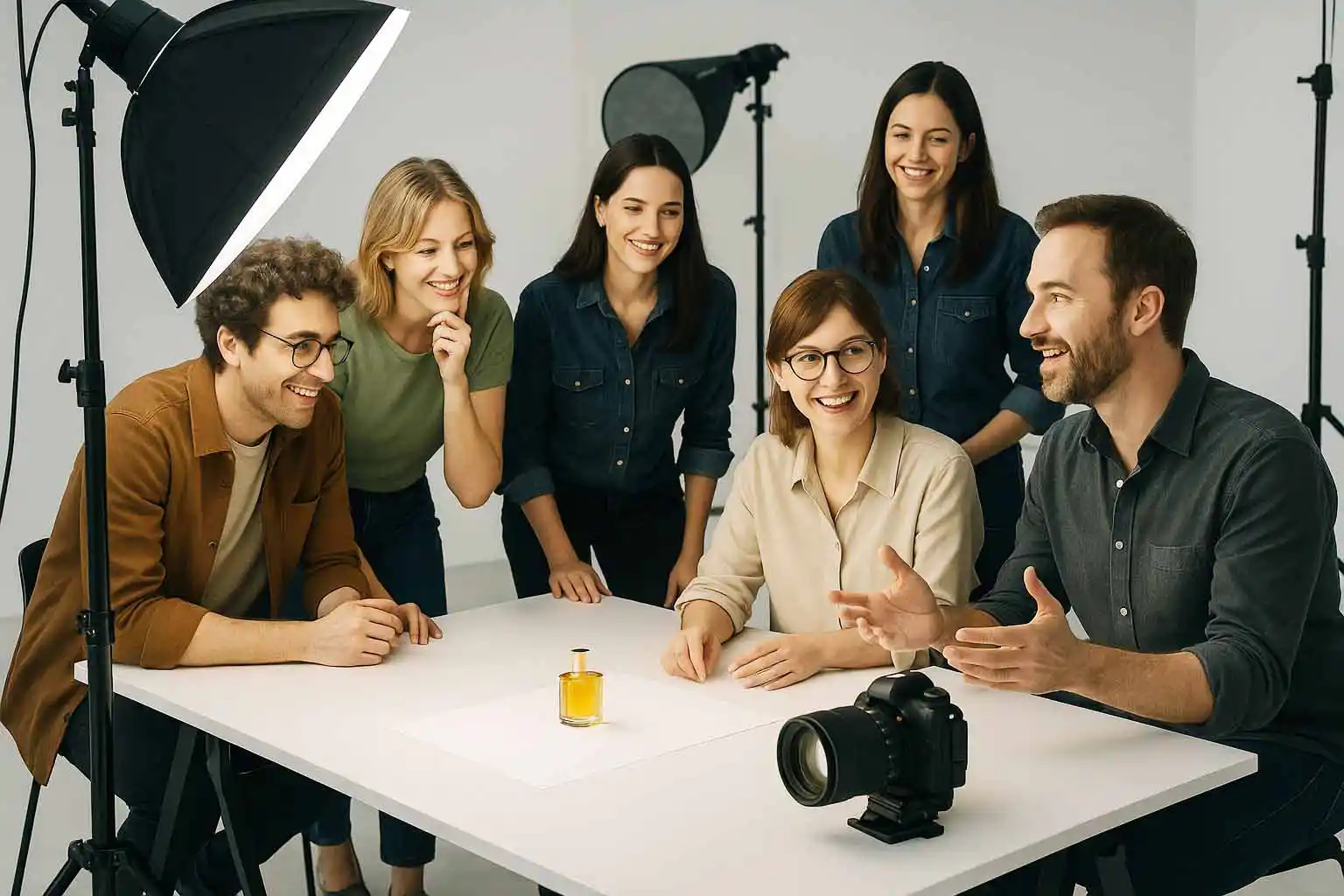Produktshooting mit Agenturteam – Kreativität anzünden Produktshooting mit Agenturteam – Kreativität anzünden